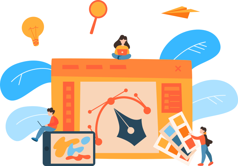 A Duepe white label deployment shown as a branded merchant app beside an admin dashboard
